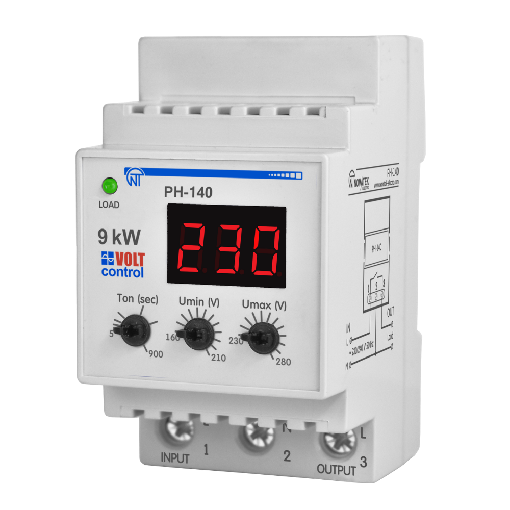 Реле напряжения РН-140 «Volt Control» 40А Реле напряжения РН-140 «Volt Control» 40А