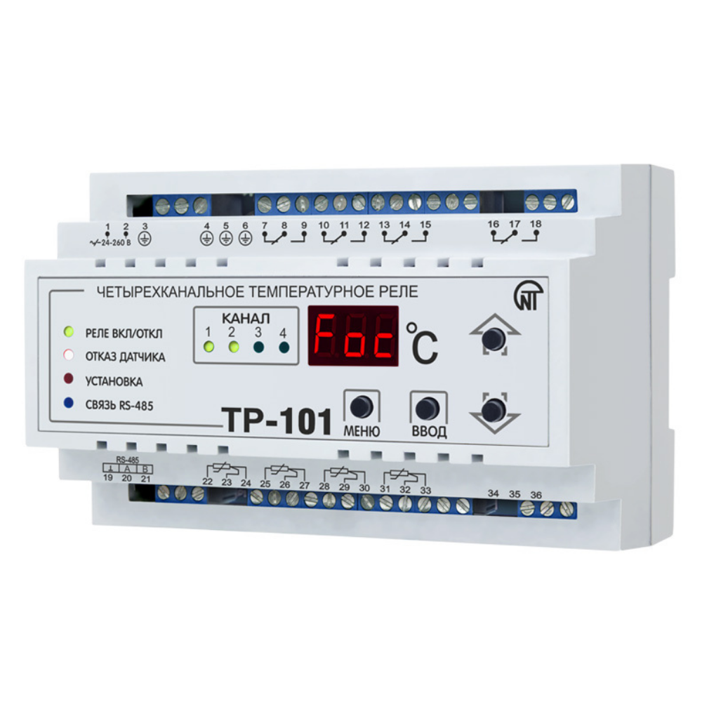 Цифровое температурное реле ТР-101 Цифровое температурное реле ТР-101