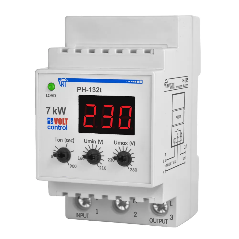 Реле напряжения РН-132Т «Volt Control» 32А Реле напряжения РН-132Т «Volt Control» 32А